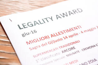 Legality Awards e cena con Lucia Giorgi a Libera Masseria - 28 giugno 2016