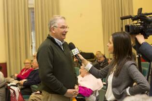 Consegna panettoni al Pio Albergo Trivulzio (2)