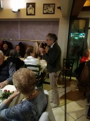 Cena per l'ora della cooperazione al circolo dei laboratori di Mompiano a Brescia 6