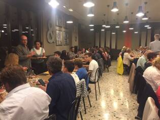 Cena per l'ora della cooperazione al Circolo familiare angelo barzago di Bussero 2