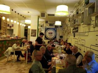 Cena per l'ora della cooperazione al Circolo Marelli a Sesto San Giovanni 2