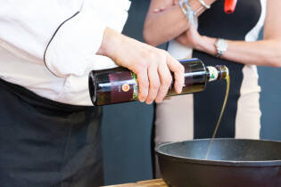 Showcooking Viviverde e Bene.sì con Tessa Gelisio