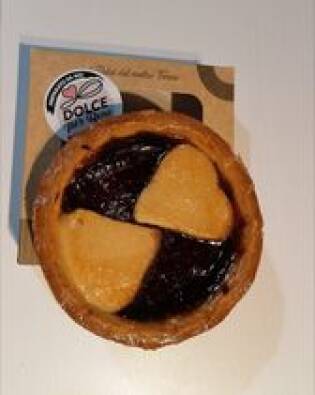 Un Dolce per Bene e crostatina con marmellata Frutti di Pace di Carolina