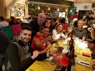 Cena per l'ora della cooperazione al Circolo Quarto Stato a Cardano al Campo 6