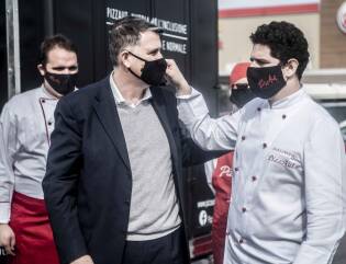 Consegna delle donazioni a Pizzaut | 1 aprile 2021