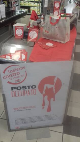 Giornata internazionale contro la violenza sulle donne - 25 novembre 2016 - Supermercato di Sesto