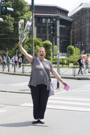 Festa della mamma al Gate con le rose Fairtrade - 8 maggio 2016