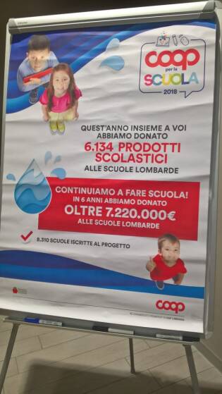 Coop per la scuola: premiazione concorso L'Acqua Siamo Noi - 14 maggio 2019