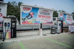 Inaugurazione stazione di Servizio Enercoop a Busto Garolfo - 15 settembre 2020