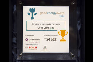 A Coop Lombardia il Good Energy Award - 26 settembre 2016