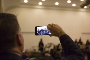 Consegna panettoni al Pio Albergo Trivulzio (34)