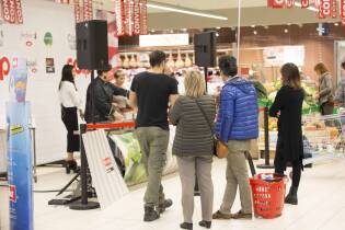 Lucia Giorgi alla Coop di Roncadelle