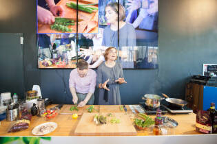 Showcooking Fiorfiore con Lisa Casali al Gate