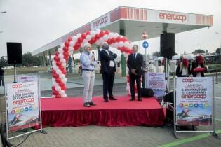 Inaugurazione stazione di Servizio Enercoop a Busto Garolfo - 15 settembre 2020