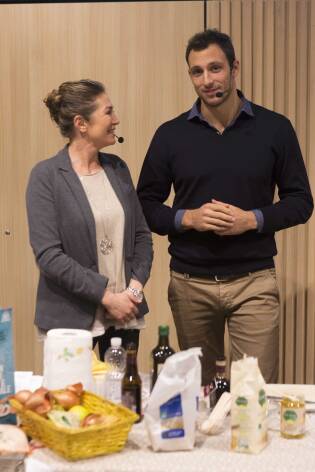 Show cooking con Tessa Gelisio e Matteo Aicardi - 15 dicembre 2016