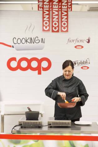 Lucia Giorgi alla Coop di Roncadelle