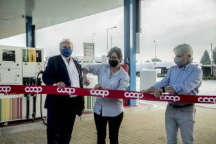 Inaugurazione stazione di Servizio Enercoop a Busto Garolfo - 15 settembre 2020