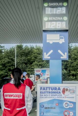 Inaugurazione stazione di Servizio Enercoop a Busto Garolfo - 15 settembre 2020