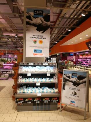 La mozzarella di bufala campana DOP e la scamorza di latte di bufala Libera Terra arrivano a Piazza Lodi - 25 gennaio 2018