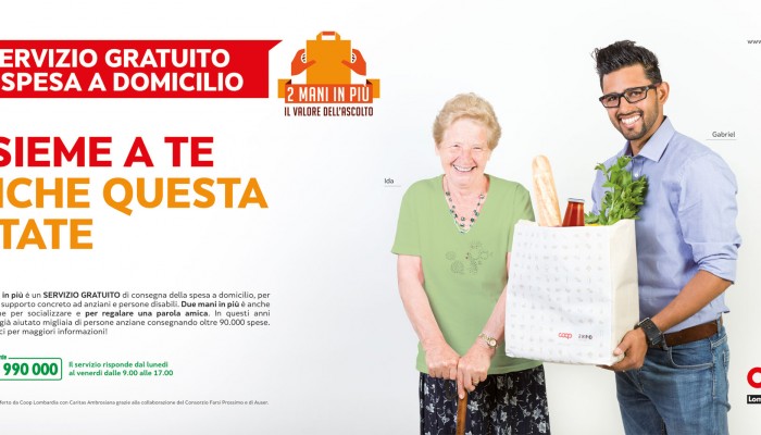 Due Mani in più Coop Lombardia - estate 2015