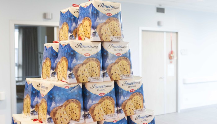 Panettoni di Natale COOP per gli ospiti del Pio Albergo Trivulzio, Martinitt e Stelline (1)