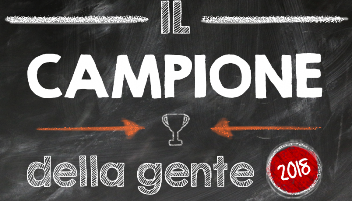 Vota Il Campione della gente 2018