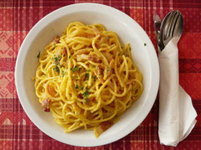 Scopri la carbonara di Casa Surace