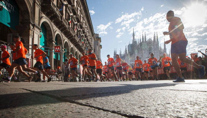 Deejay Ten sei pronto a correre nel centro di Milano