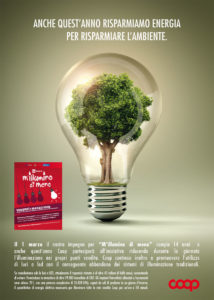 M’illumino di meno: il "silenzio energetico" di Coop compie 14 anni