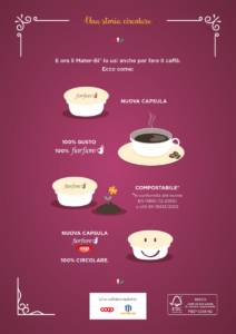Le capsule Fiorfiore Coop ora sono compostabili!