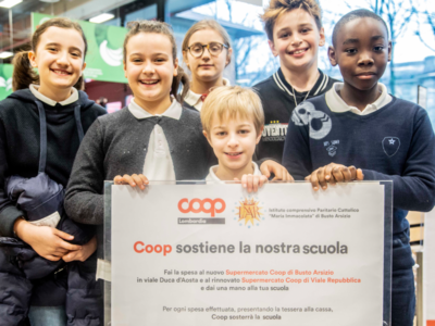 Nei supermercati Coop di Busto Arsizio puoi sostenere la tua scuola