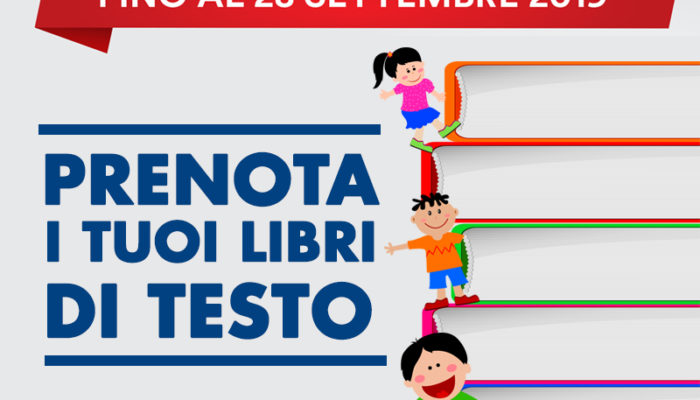 Prenota i libri di testo e ricevi uno sconto sulla spesa