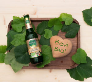 Birra bionda lager biologica italiana Vivi Verde Coop