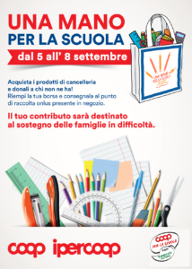 Una mano per la scuola edizione 2019