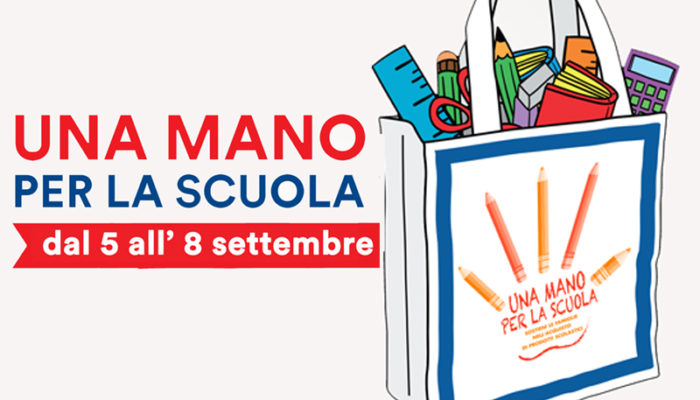 Una mano per la scuola edizione 2019