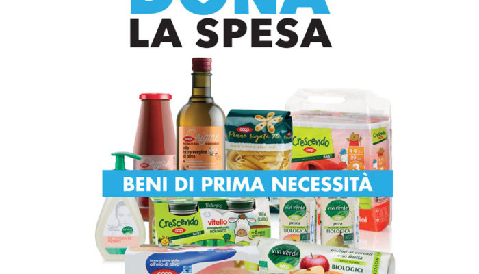 Sabato 5 ottobre dona la spesa nei nostri negozi
