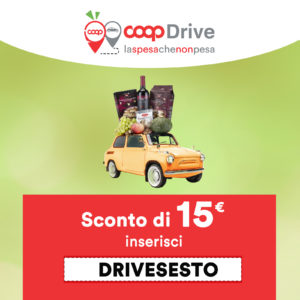 Coop Drive è arrivato all’ipercoop del Centro Sarca