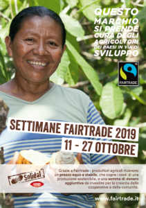 Dall’11 al 27 ottobre tornano le Settimane Fairtrade