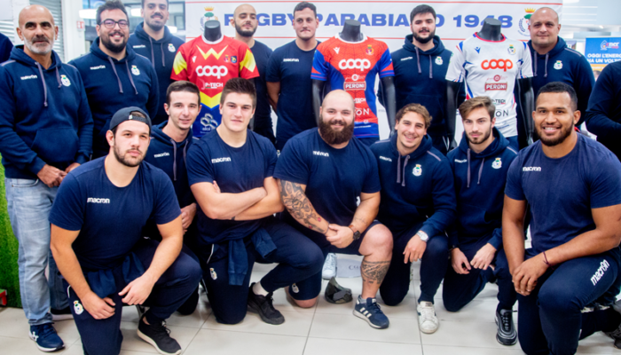 Presentazione della nuova maglia del Rugby Parabiago