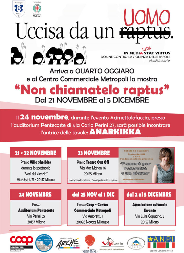 Mostra Non chiamatelo raptus