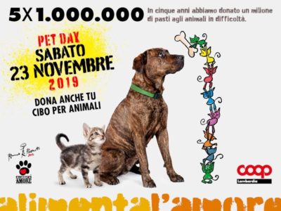 Pet Day 2019 il 23 novembre partecipa anche tu