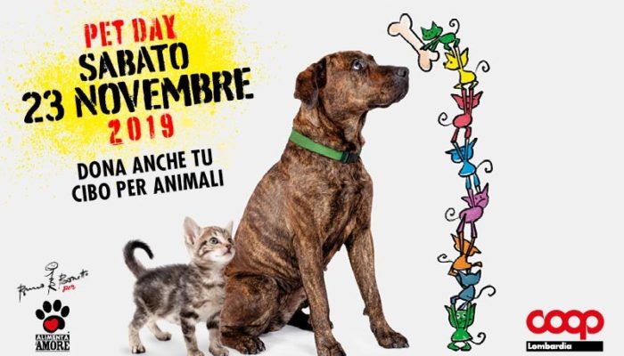 Pet Day 2019 il 23 novembre partecipa anche tu