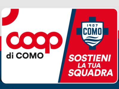 Coop Lombardia official sponsor del Como 1907