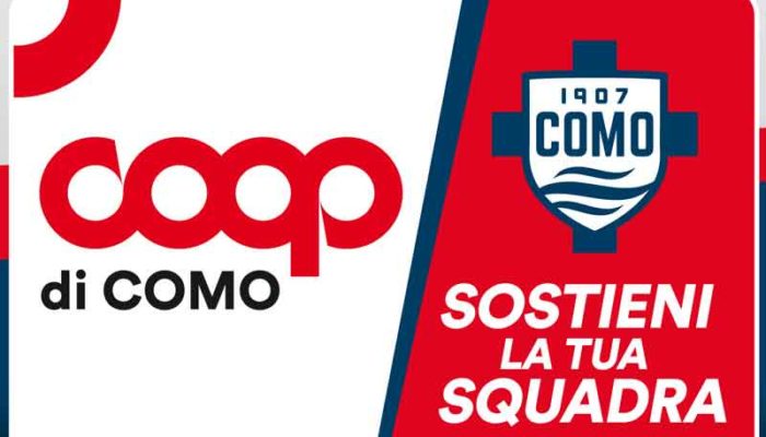 Coop Lombardia official sponsor del Como 1907