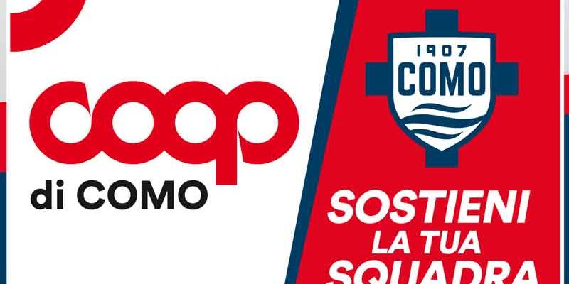 Coop Lombardia official sponsor del Como 1907