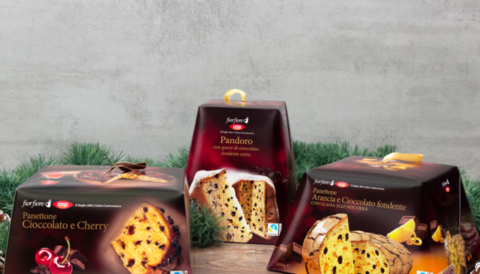 Panettoni e Pandori Fiorfiore Coop certificati Fairtrade