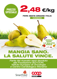 Mangia sano e la salute vince con le pere abate