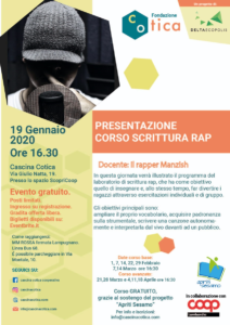 Presentazione Corso di scrittura rap
