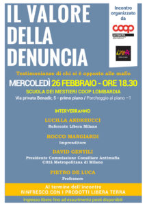 Il Valore della denuncia testimonianze di chi si è opposto alle mafie