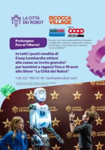 La Città dei Robot è stata prolungata fino al 1° marzo